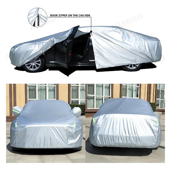 Car Cover Protector Cover for Auto Sedan 4.9m Dustproof Waterproof All Might AM-C1