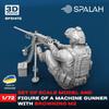 Солдат Спэллака с пулеметом Браунинг M2 Набор для 3D-печати SPU31472 1/72