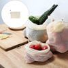 Дышащие хлопковые мешки на завязках Разные размеры Для свежести Продукты Кухонная организация Экологичные