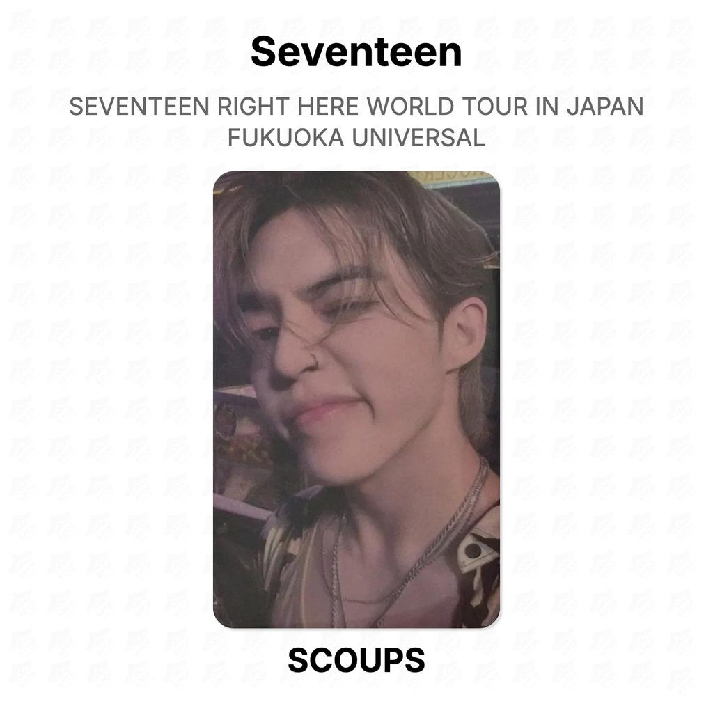 Seventeen Прямо здесь МИРОВОЙ ТУР В ЯПОНИИ ФУКУОКА UNIVERSAL Официальная фотокарточка
