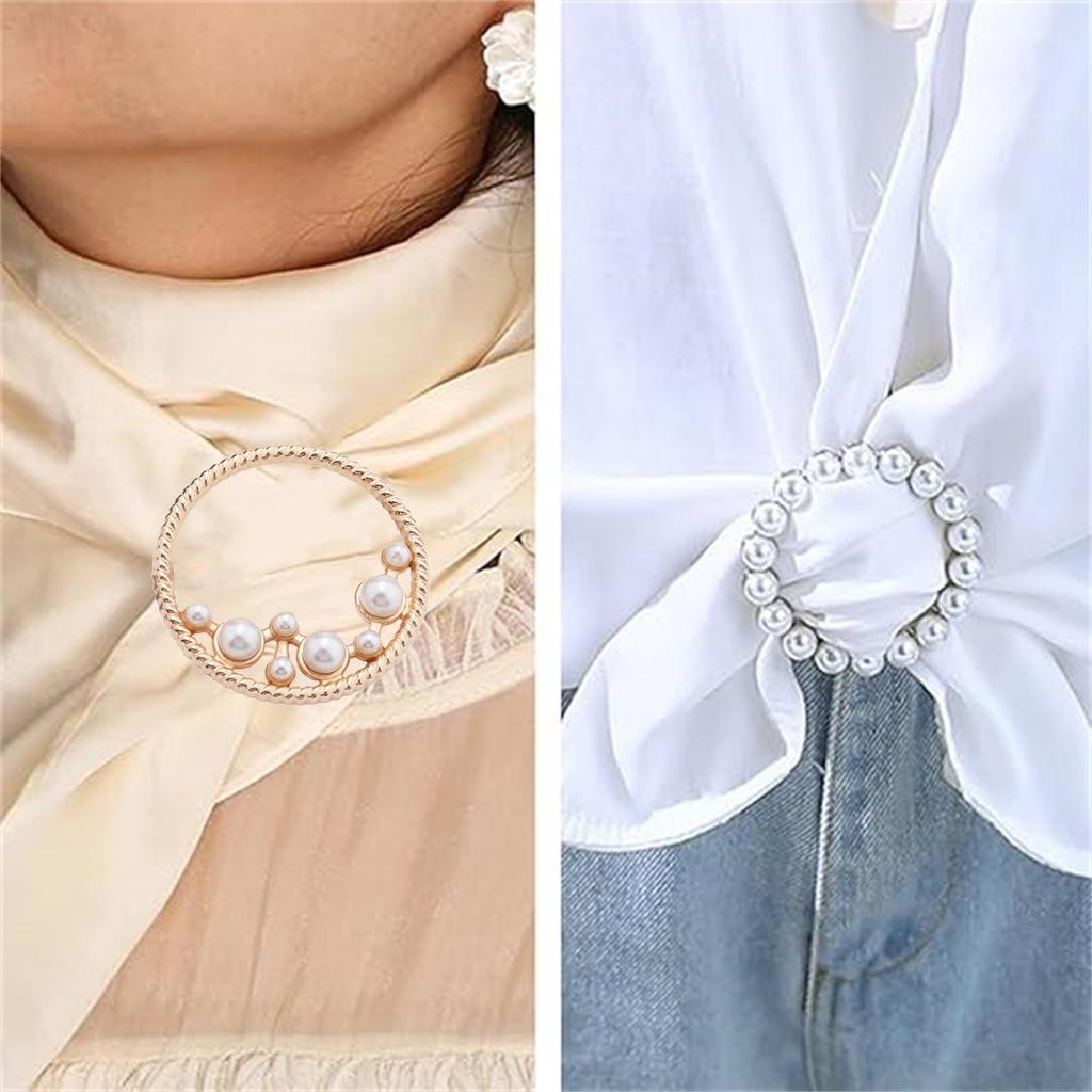 Зажим для кольца на шарф-зажимы для галстуков на футболках, угловая завязка для одежды, пуговица для женщин, модная металлическая застежка для рубашки, пряжка