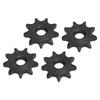 4 шт. 9T Звездочка двигателя Стабильная работа Высокая прочность Звездочка цепи 428 для Z2 Z3 Передача
