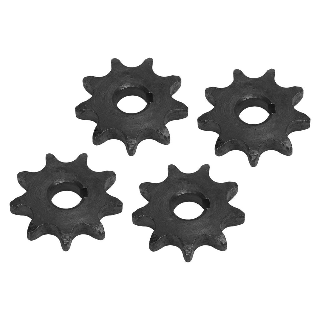 4 шт. 9T Звездочка двигателя Стабильная работа Высокая прочность Звездочка цепи 428 для Z2 Z3 Передача