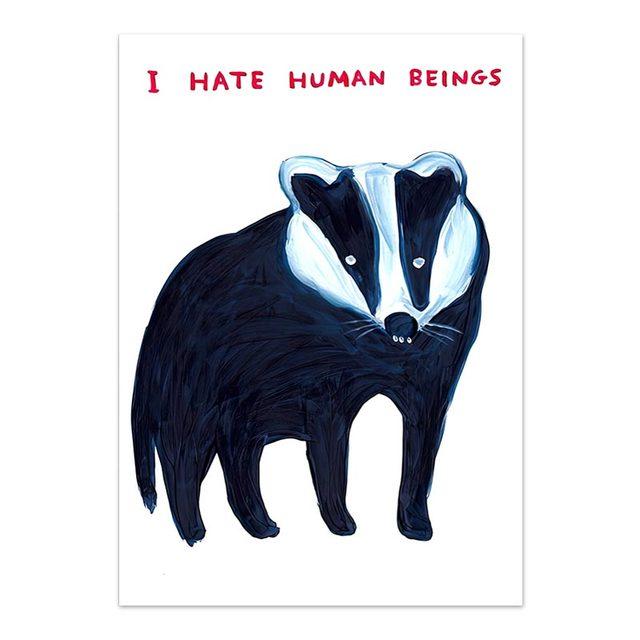 Дэвид Шригли Тигр Пингвин Кит Панцирь Кошка Настенное искусство скандинавские постеры Печать на холсте Настенные картины для декора гостиной