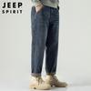Джинсы мужские джинсовые зауженные свободного кроя JEEP SPIRIT