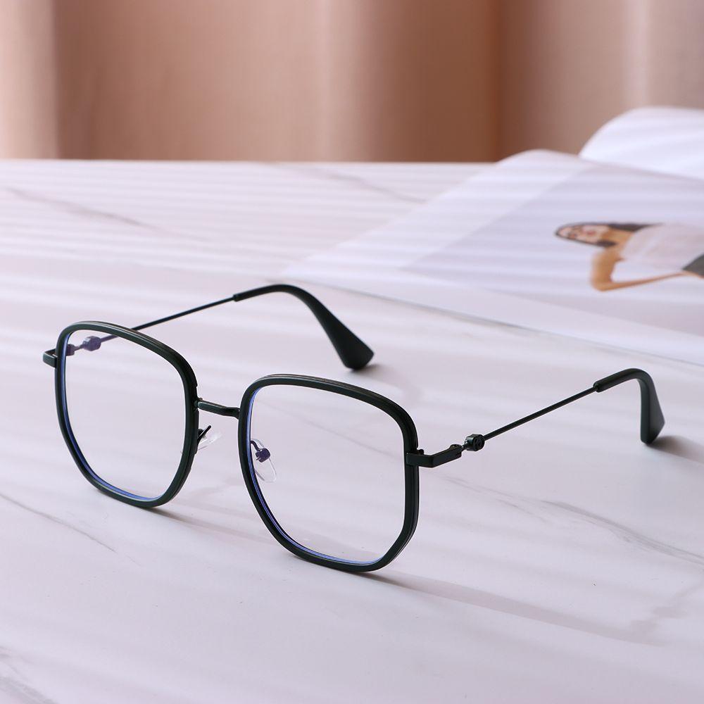 Frame Eyeglasses Big Frame Anti Blue Light Glasses Computer Goggles Anti-radiation Office Glasses