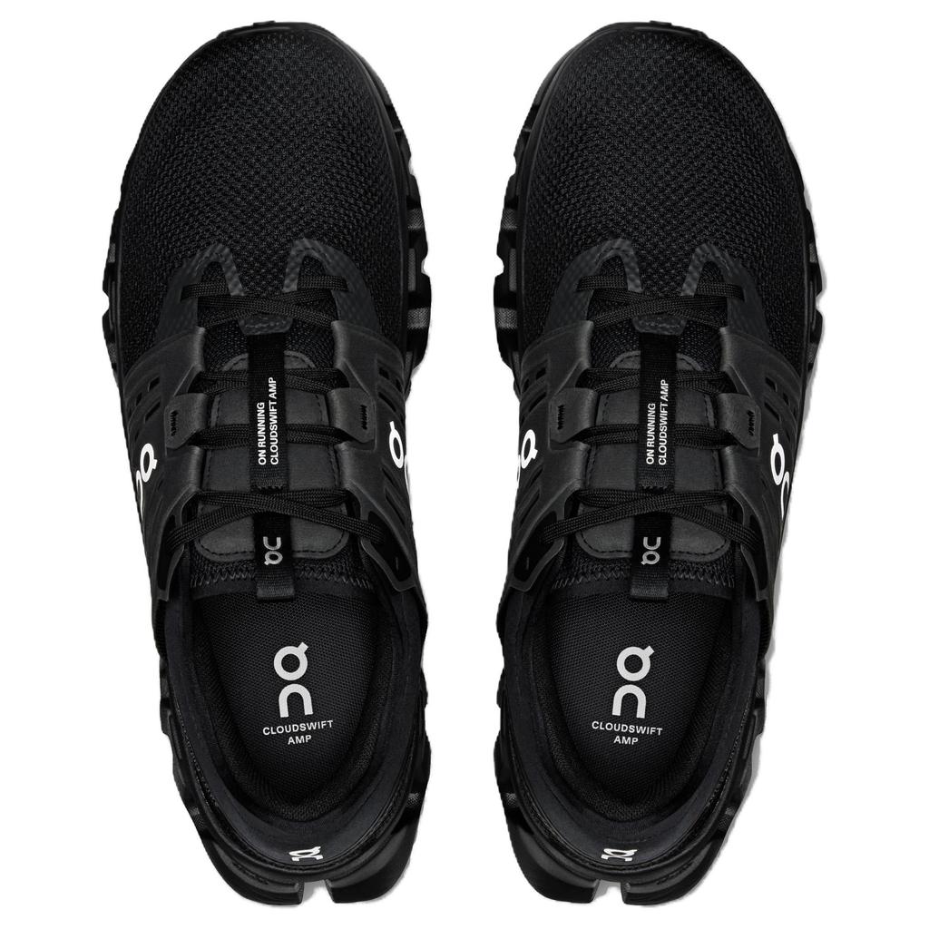 On Cloudswift Amp Flexible Comfortable Supportive Balanced Casual Running Shoes Men sneakers Black 3MG10462098