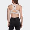 Adidas Medium Support Training Sports Bra Women Underwear White FR8601