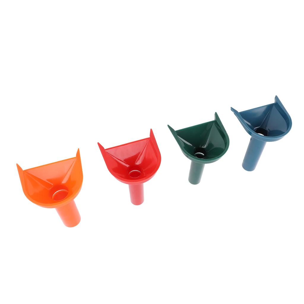 Coin Sorter Tube Multifunctional ABS Funnel Shaped Coin Storage Sorter Tube for Bank with Wrappers