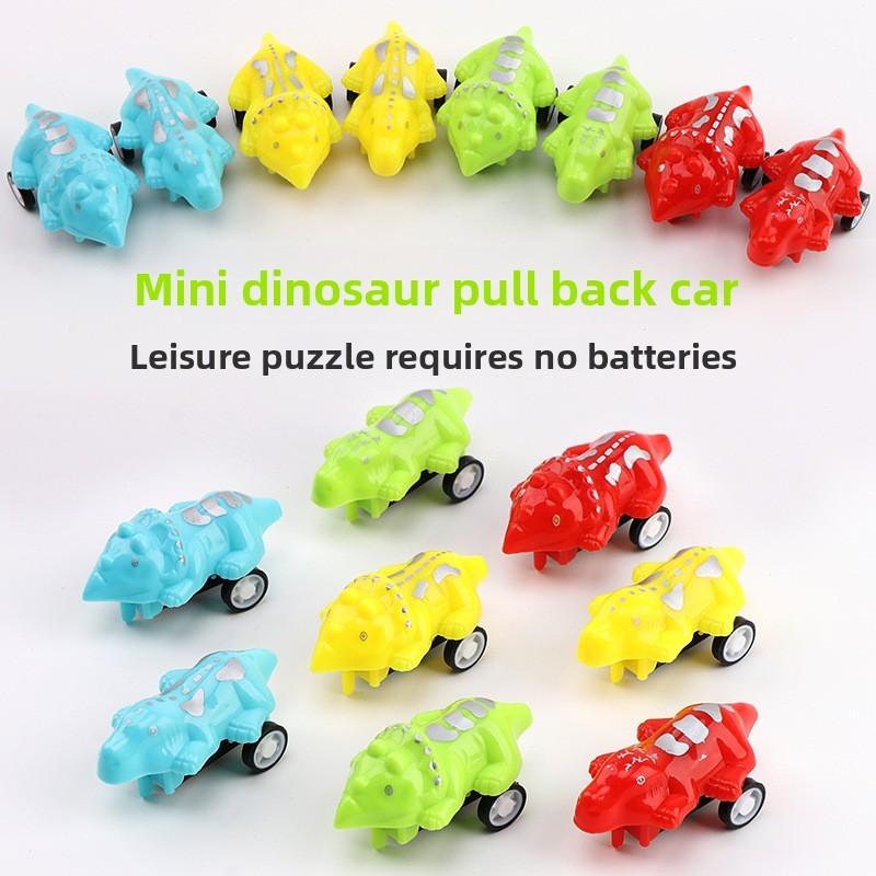Dinosaur Toy Car With Pull Back Action For Kids Educational Play Gift