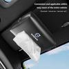 Car Tissue Organizer Bag Paper Towel Storage Box Accessories For Volvo XC90 V90 V60 XC60 V40 S80 S60 S90 C40 XC40 V70 XC70 C30 C