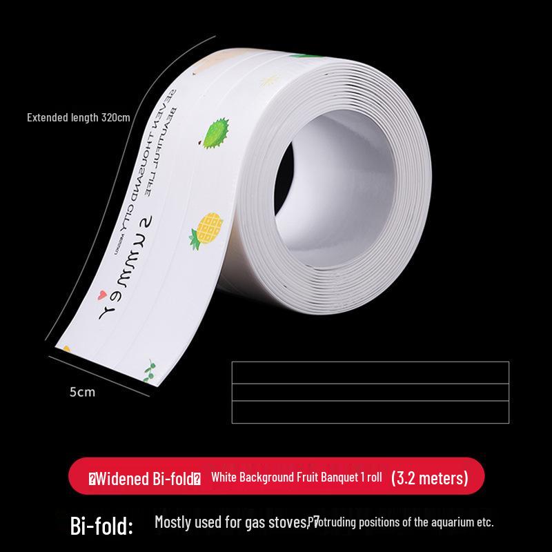 Водонепроницаемая наклейка для швов плитки против плесени для кухни и ванной комнаты