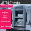 Jetour Traveler ShanHai T2 Алюминиевая боковая лестница на крышу и платформа на заднее окно