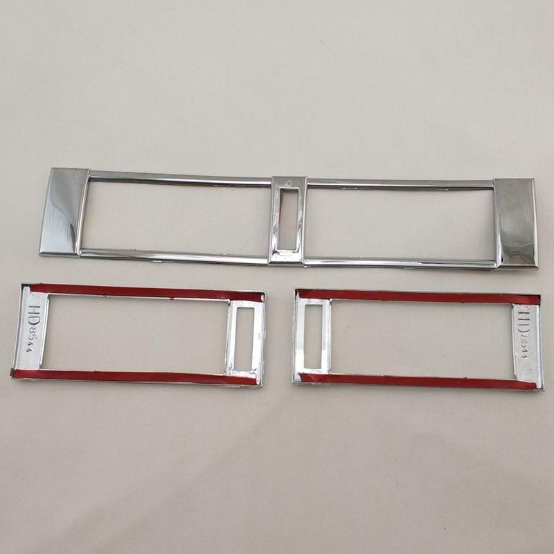 Car Air Vent Trim Kit Air Vent Decoration Frame for Mercedes Benz W124 1986-1994 Chrome Styling