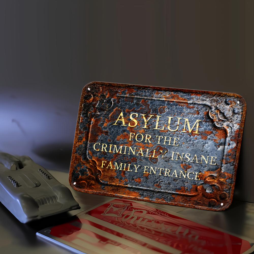 Covered Entrance Fun Vintage Closed Aluminum Sign It Will Make a Surprise Gift for Someone Special Wall Poster Decor Wall Decor