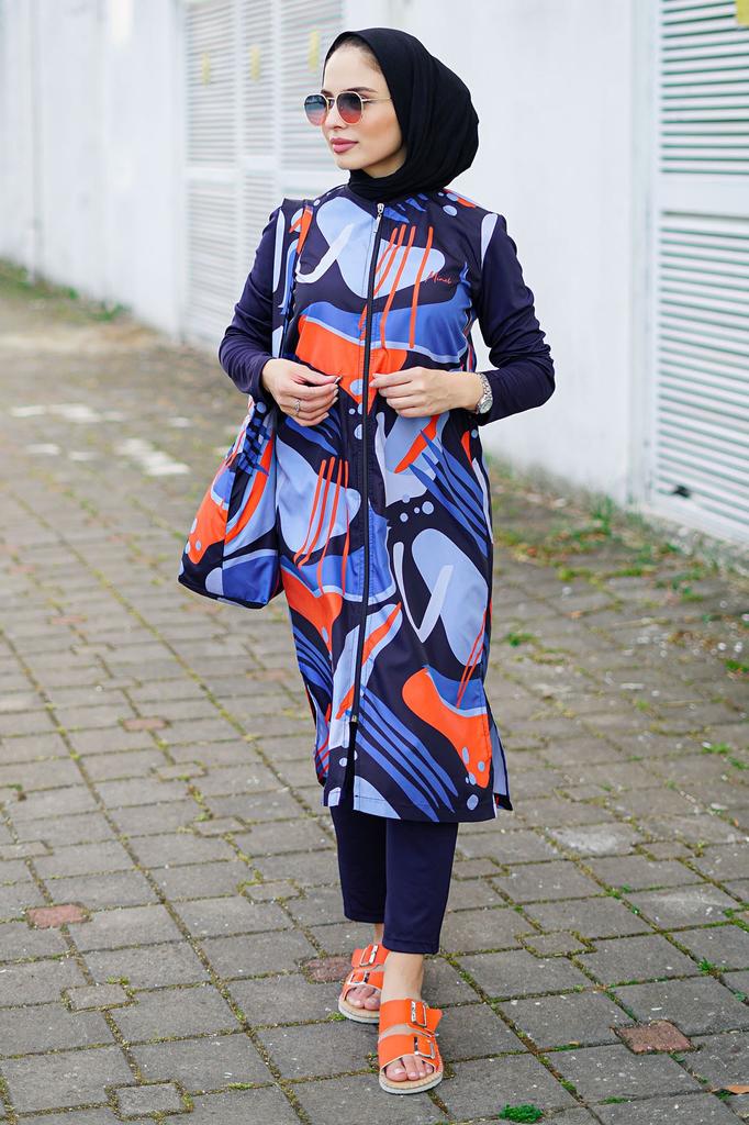 Женский Мусульманский Скромный Исламский Полный Чехол Буркини Пляжный Купальный Костюм Купальники Хиджаб Пляжная Одежда Купальник