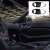 Car Interior Door Bowl Handle Trim Sticker Inner Door Bowl Cover  Car Accessories For Nissan Fairlady Z 370Z Z34 2009-