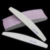 10PCS/SET Professional Nail File 100/180 Half Moon Sandpaper Nail Sanding Blocks Grinding Polishing Manicure Care Tools