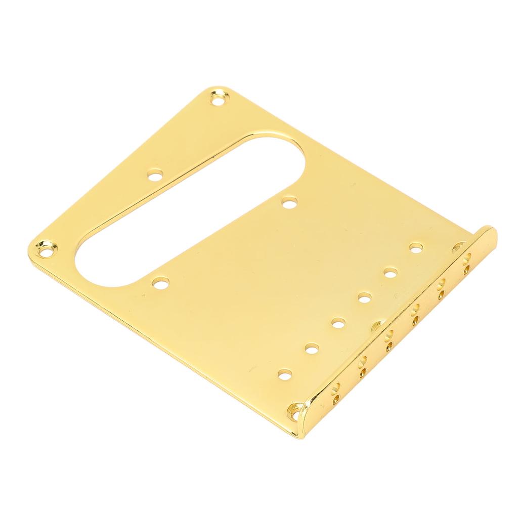 Top Loader Guitar Bridge Plate Steel 6 Strings Gold Color Electric Guitar Bridge Base Plate