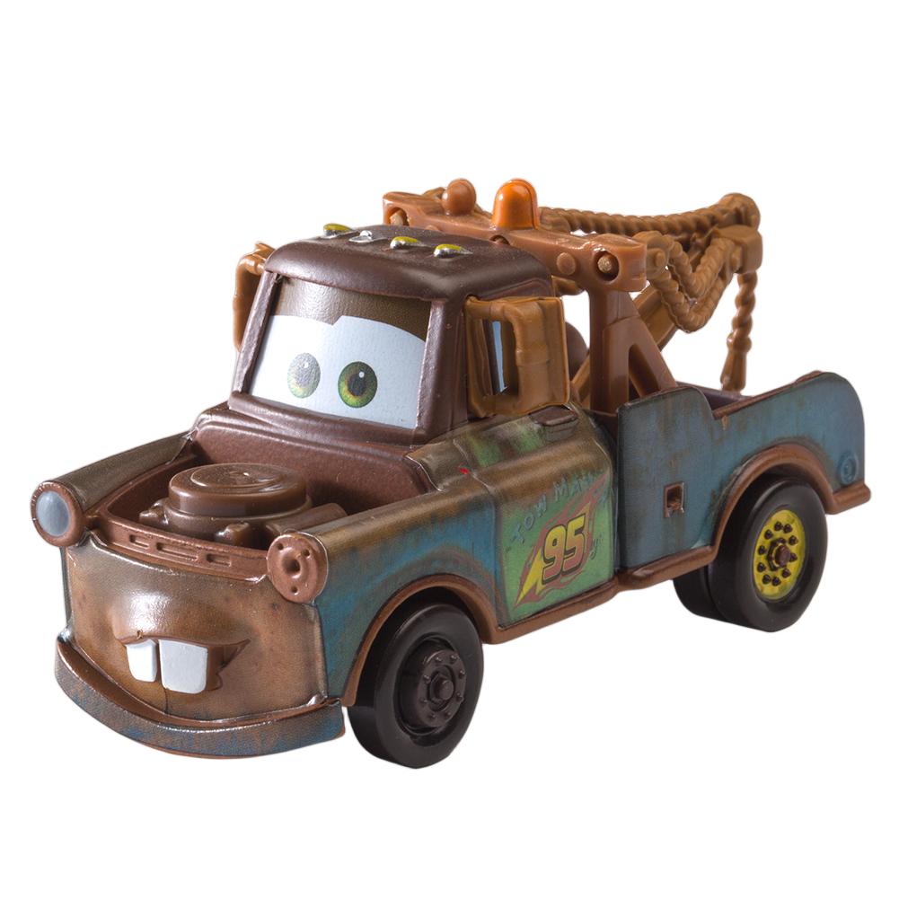 Игрушечная машинка Disney Pixar Тачки 2/3 Молния Маккуин Чик Хикс Кинг Mater 1:55 Литая металлическая модель Игрушка Детский Подарок