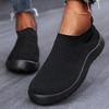 Fashion Women Shoes 2024 New Knitting Sock Flat Shoes White Sneakers Women Loafers Lightweight Casual Shoes Female Flats Sports Shoes