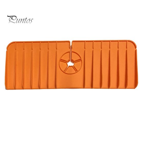 Многофункциональный силиконовый кухонный сливной коврик, брызгозащищенный сливной коврик для крана, противоскользящий складной защитный коврик для раковины