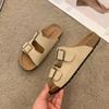 Women Sandals Summer New Fashion Flats Casual Slippers Shoes Outdoor Walking Beach Slides Dress Cozy Slingback Flip Flops 35-42