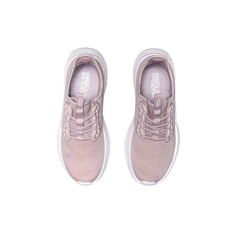 Li Ning Eazgo Comfort Series амортизирующие спортивные кроссовки женские кроссовки Ice-Purple AREP016-2