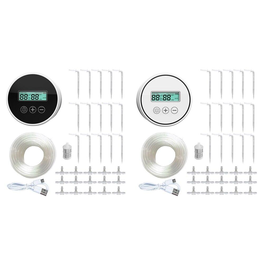 1 комплект, автоматический горшечный завод, капельное орошение, водяной насос, система таймера, интеллектуальный садовый автоматический полив, устройство для теплицы