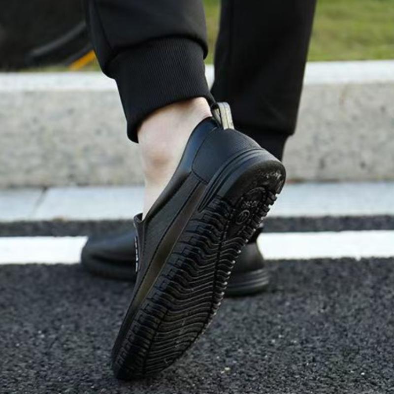 Waterproof and Non-slip Man Shoes Rubber Wear-resistant Rain Boots for Men Mud Rainy Day High Quality Without Lacing Designer