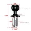 Motorcycle Phone Holder Fork Stem Mount GPS Navigation Bracket with USB Charger for BMW F900XR Yamaha Tenere700 Cellphone Stand