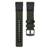 Classic 26mm Watchband For Garmin Enduro/Tactix Delta Nylon Leather Band For Garmin Fenix 7X/Descent MK1 MK2 MK2i Watch Wrist Strap