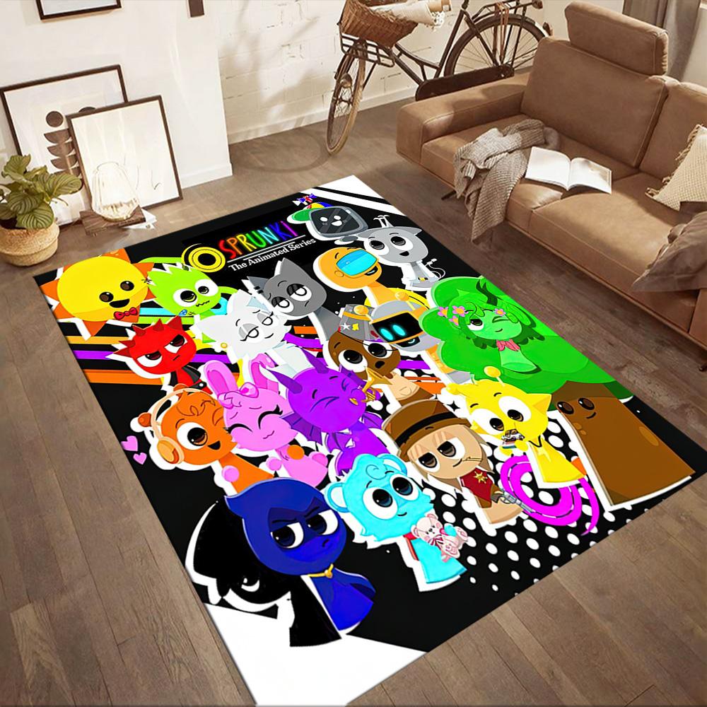 Incredibox Floor Rug Office Rug Suitable for Balcony Kitchen Outdoor Game Room Anti-slip Rug Decorate Offices Perfect Gift for Friends & Family