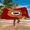 Roma Football Club Emblem Beach Towel Microfiber Beach Towel, Lightweight and Quick-Dry, for Summer Travel, Swimming Pool Fan Birthday Gift