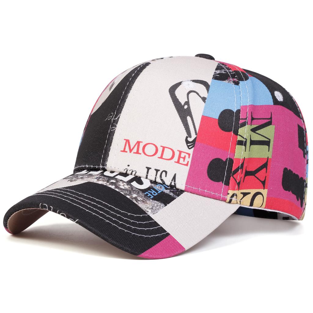 Мужская бейсболка с цветными блоками и принтом букв, уличная регулируемая солнцезащитная шляпа для отдыха, весенне-осенняя, для путешествий, туризма, пляжного отдыха