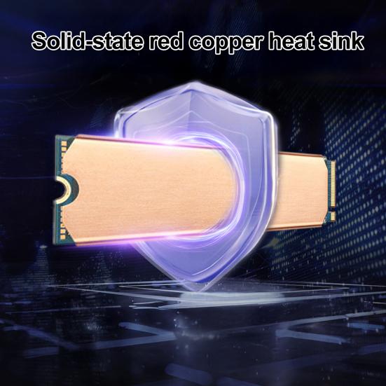 1Pc/Set Copper Heatsink Kit with Thermal Conductive Adhesive Tape Screw Tools