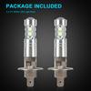 1 Pair H1 Led Headlight Bulbs Super Bright Car Headlights Car Light