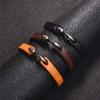 Simple Gift For Men Women Boyfriend Vintage Bangles Wristband Leather Hook Bracelet Bracelets