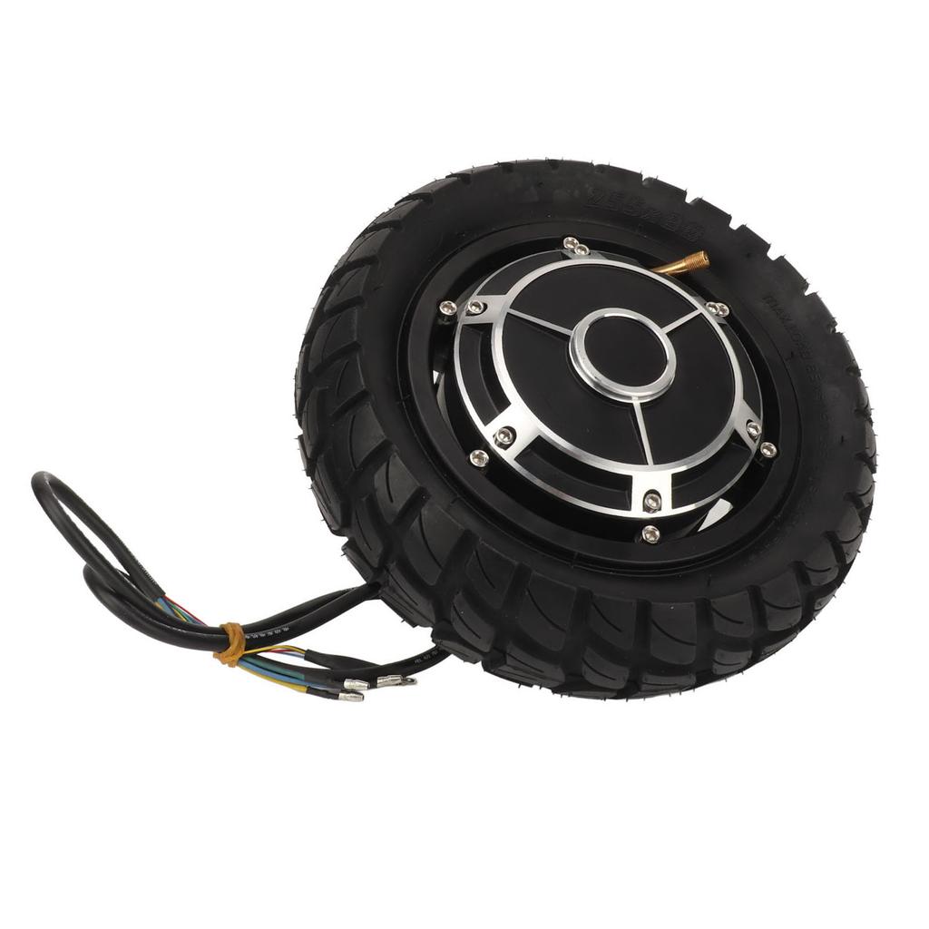 10-дюймовый мотор-колесо 36v-60V 1000-1500W вакуумная шина односторонний дисковый тормоз разъемный мотор-колесо для электрического картинга