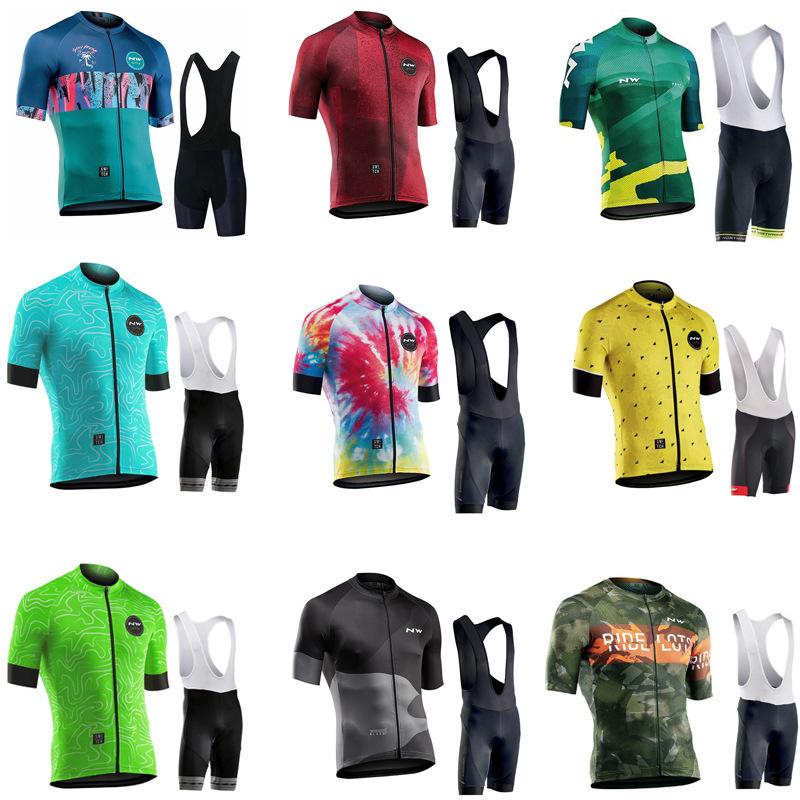 Strap short-sleeved cycling suit men's summer road cycling suit slim-fitting breathable cycling suit