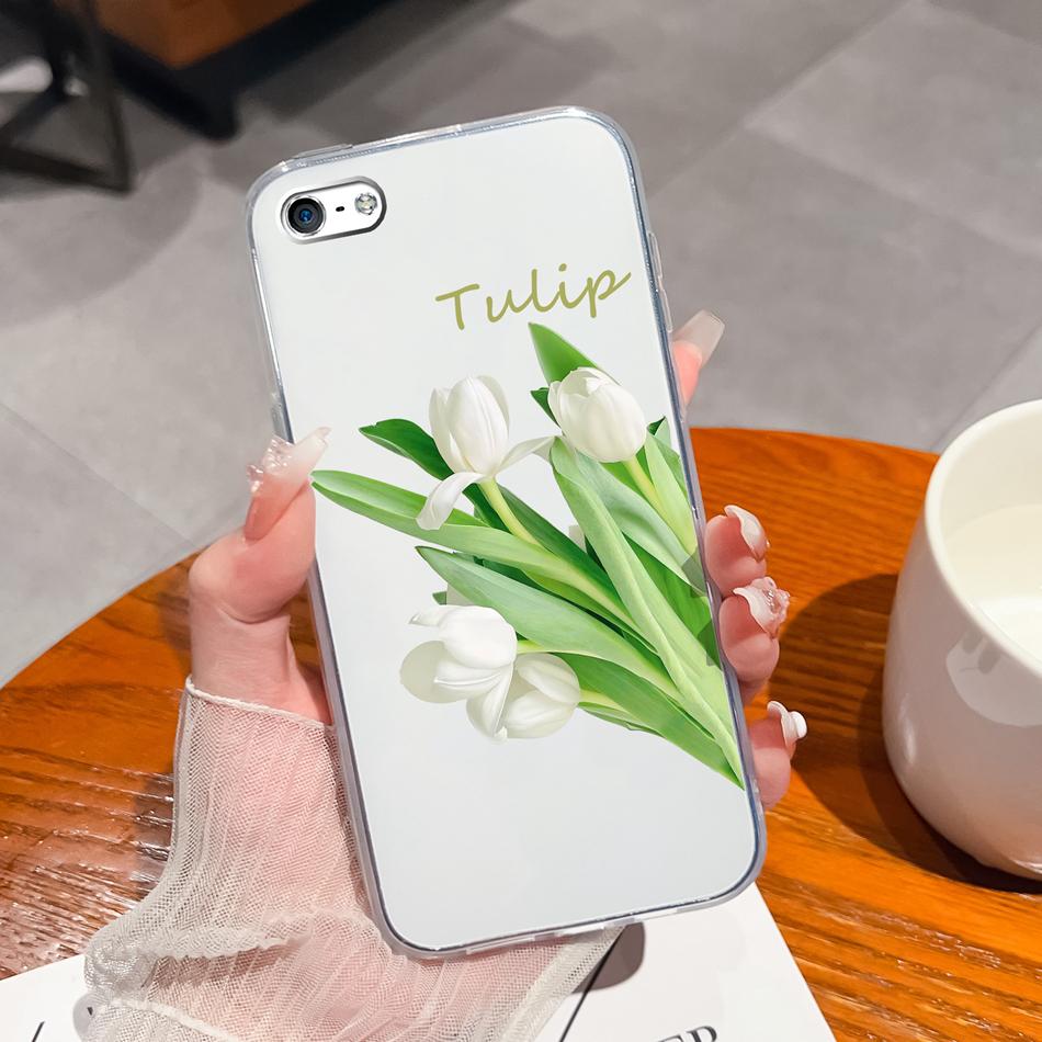 Для iPhone 4 5 5S 6 Plus Чехол для телефона Чернильная живопись Мягкая прозрачная силиконовая задняя крышка Для Apple iphone4 iphone5 5 S iphone6 6+ Funda