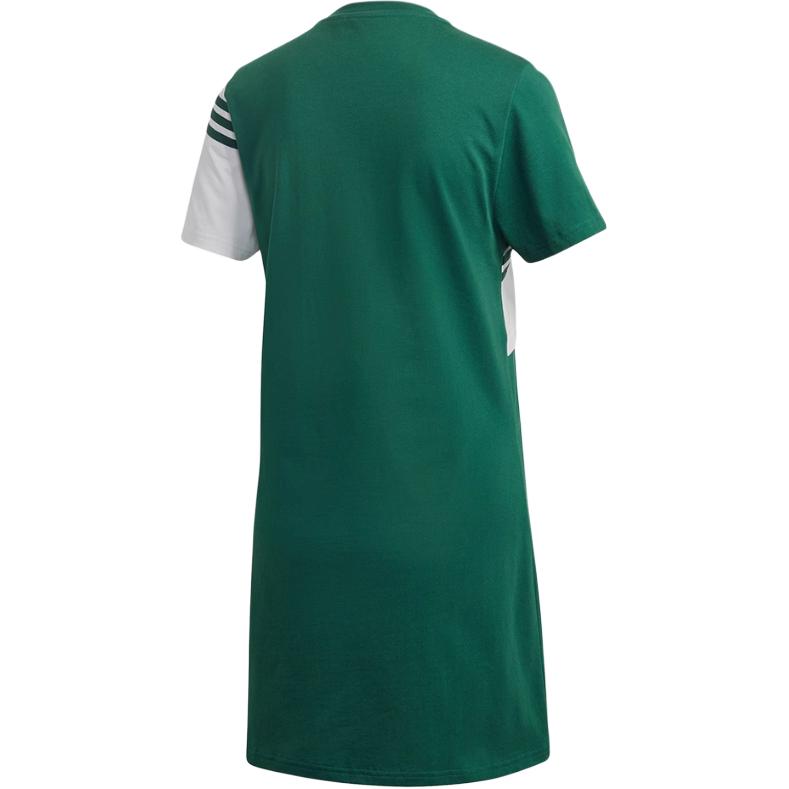 Adidas Short Sleeved Dress Women's Green/White Color GJ6560