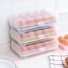 Double-layer Storage Box Refrigerator with Egg Dropper Kitchen Special Finishing Artifact Drawer Box Food-grade Fresh-keeping