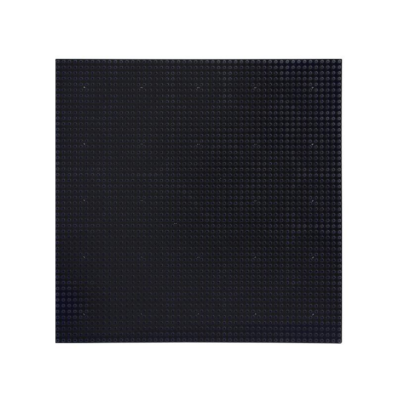 1 шт. 50x50 отверстий(40см x 40см Базовая пластина для блоков, совместимая с основными брендами, Игровой набор для детского творчества, Аксессуары для базовых пластин