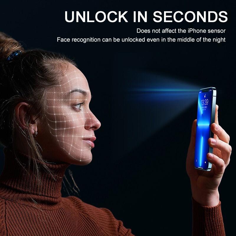 Защитное стекло 8K для iPhone 11 12 13 Pro Max XR XS, закаленное антишпионское стекло для iPhone SE 3 6 7 8 Plus, защитная пленка для экрана