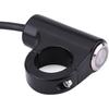 Motorcycle Push Start Button with Horn, Headlight, Brake, Fog Lights - 7/8" (22mm) Automatic Return with Green Light