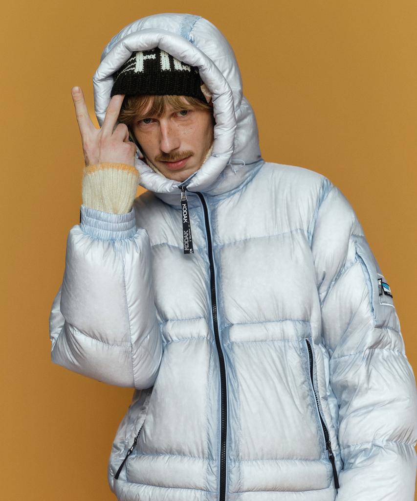 KODAK Colorama Heavy Goose Down Jacket S.Blue