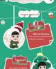 Стильная 9-дюймовая шарнирная кукла-снеговик в виде рождественской елки со сменной одеждой — популярный праздничный подарок.