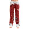 Adult Fashionable Loose Christmas Printed Casual Pants, Loungewear, Sleep Pants