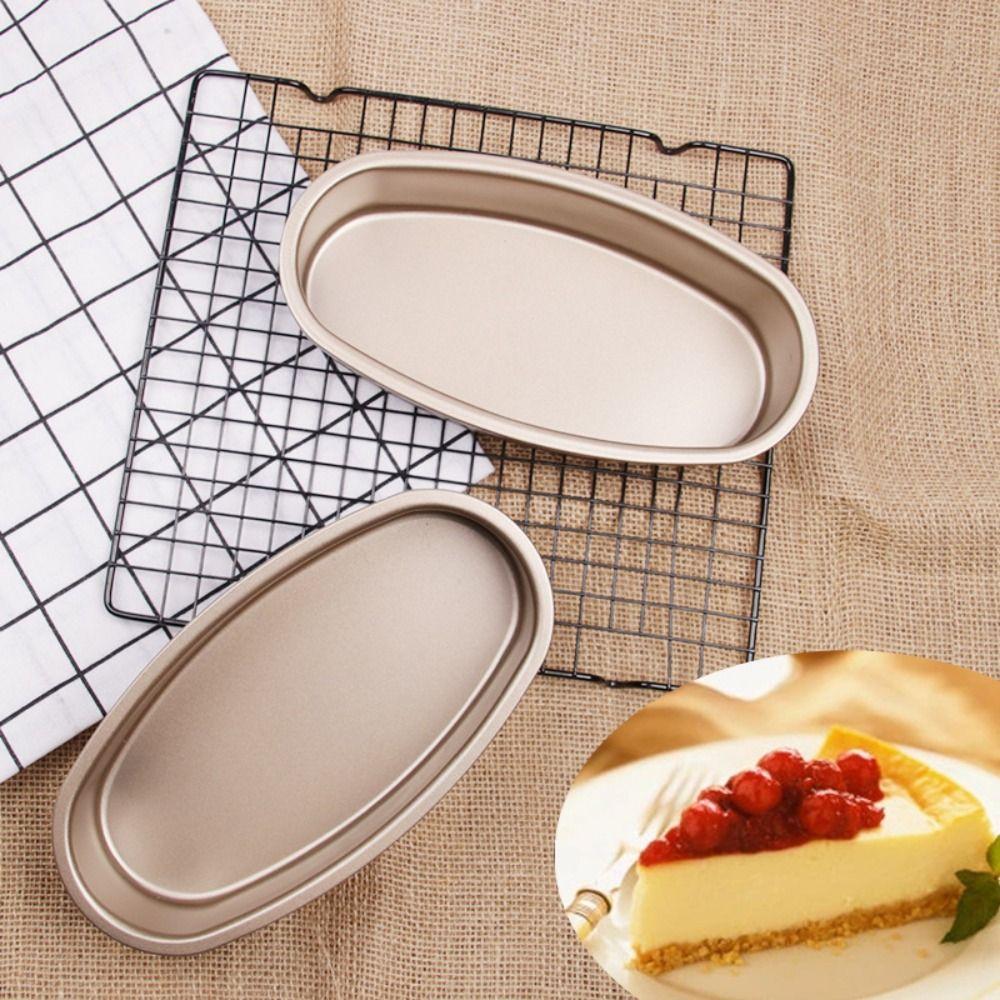 Легкая антипригарная форма для выпечки из алюминиевого сплава овальной формы, аксессуары для выпечки, форма для домашнего хлеба